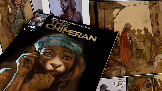 Sneak Peak of The Chimeran comic, from Paul Goodenough, Ben Oliver and Annie Parkhouse